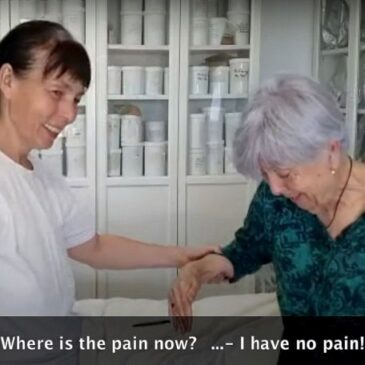 Paciente con artritis después del tratamiento con el método de Acupuntura Neoclásica.